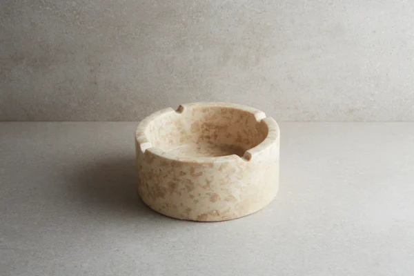 Marble Ashtray (Cream)（大理石烟灰缸（奶油色））