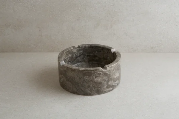 Marble Ashtray (Grey)（大理石烟灰缸（灰色））