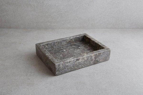 Marble Catchall (Grey)（大理石缸（灰色））