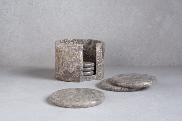 Marble Coasters (Grey)（大理石杯垫（灰色））