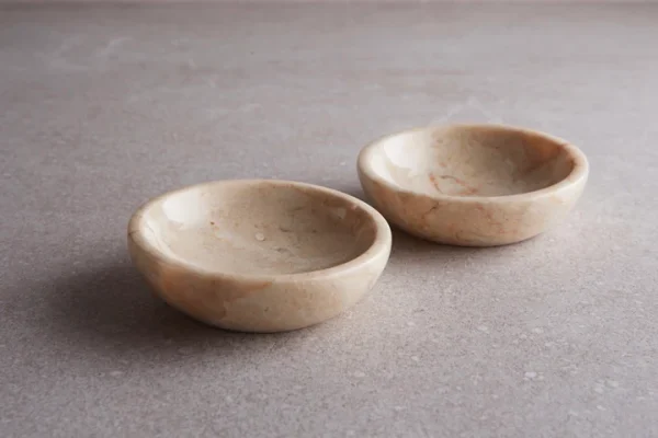 Marble Sauce Dish (Cream)（大理石酱盘（奶油））