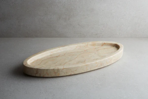 Oval Marble Tray（椭圆形大理石托盘）